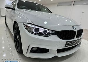 BMW 428I Gran Coupe Sunroof  M Sport HID NAV HUD 2015 White