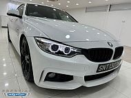 BMW 428I Gran Coupe Sunroof  M Sport HID NAV HUD 2015 White