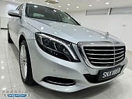 Mercedes Benz S400L R19 LED 2015 Rear Entertainment Silver