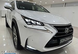 Lexus NX200T Luxury Sunroof 2015 White Revcam LED