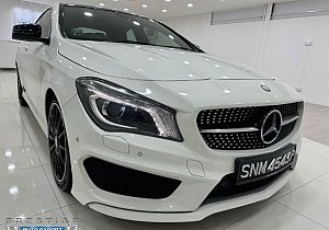 Mercedes Benz CLA220 CDI Sunroof 2015 White Revcam Nav
