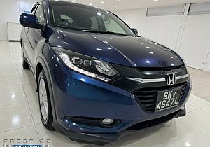 Honda Vezel 1.5X Auto 2015 Blue Pushstart Revcam