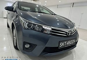 Toyota Corolla Altis 1.6L CVT Elegance LED Keyless Grey 2015