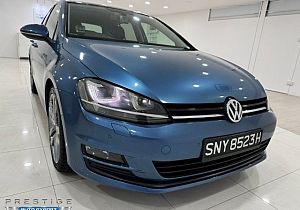 Volkswagen Golf A7 1.4 TSI HID Sunroof 2015 Blue Pushstart