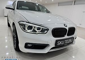 BMW 116D Hatchback LED 2015 White Push Start