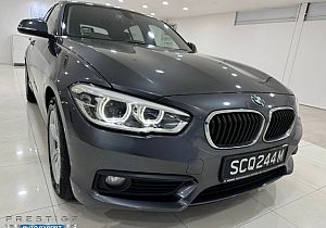 BMW 116D Hatchback LED 2015 Grey Push Start