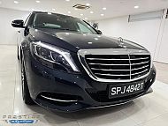 Mercedes Benz S320L R19 LED 2016 Blue Rear Entertainment