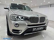 BMW X3 SDRIVE 20I HID Sunroof NAV 2016 Silver