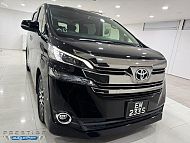 Toyota Vellfire 2.5 CVT Sunroof 2016 Black Pilot Seats Pushstart Revcam