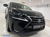 Lexus NX200T Executive 2016 Black Rear Entertainment 