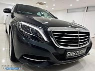 Mercedes Benz S320L R19 LED 2016 Black Rear Entertainment