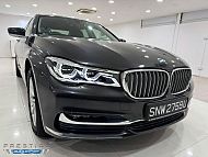BMW 730LI Sunroof LED NAV HUD 2016 Grey Rear Entertainment