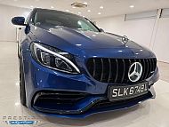 Mercedes Benz C180 Avantgarde BodyKit  LED 2017 Blue