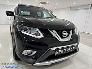 Nissan X-TRAIL 2.0 CVT 4WD Sunroof 7 Seater 2016 Black Rear Entertainment 