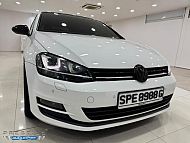 Volkswagen Golf 1.4 TSI HID Sunroof 2016 White Push Start